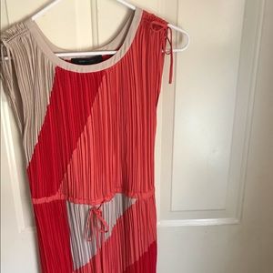 Pleated flirty classy